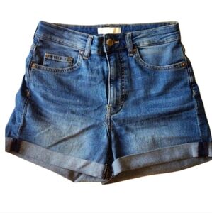 Vintage, H&M High Waist Denim Shorts Sz 4